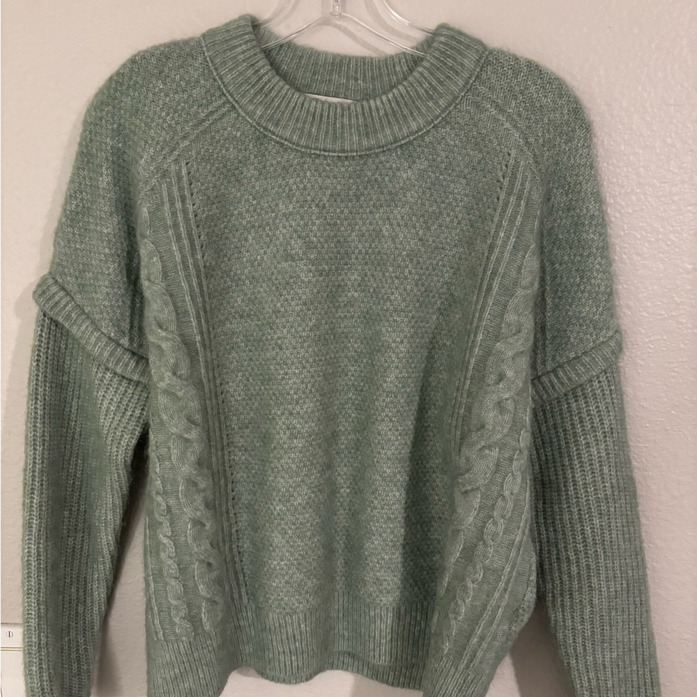Madewell Cable Havener Pullover Sweater
